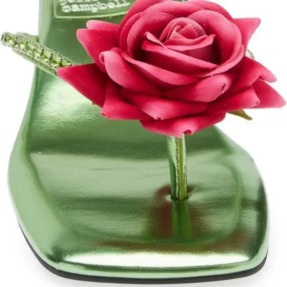 NIB Jeffrey Campbell Primrose Flip Flop Sandal size 6 - Picture 4 of 7